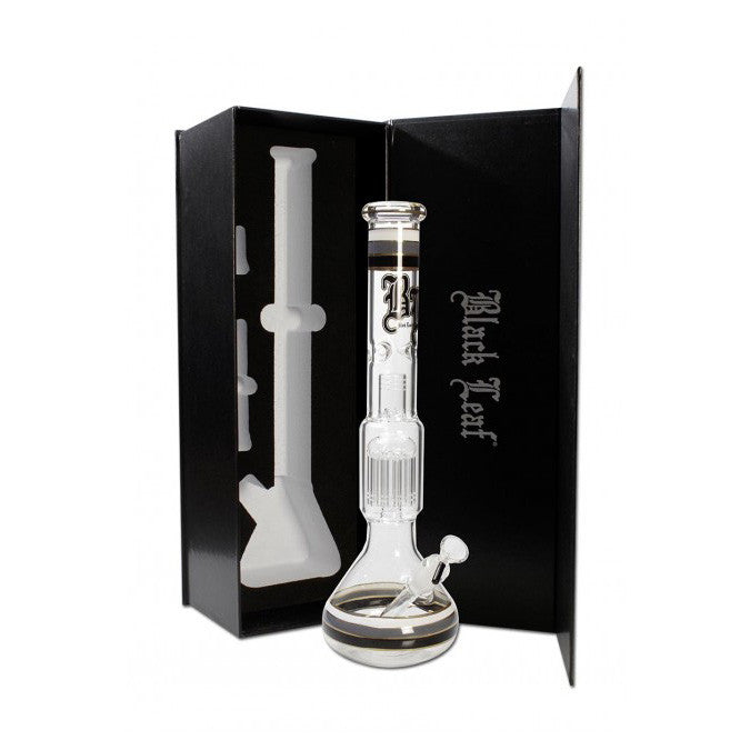 Black Leaf Boxed 10 Arm Tree Perc Beaker – Beefy's Bongs