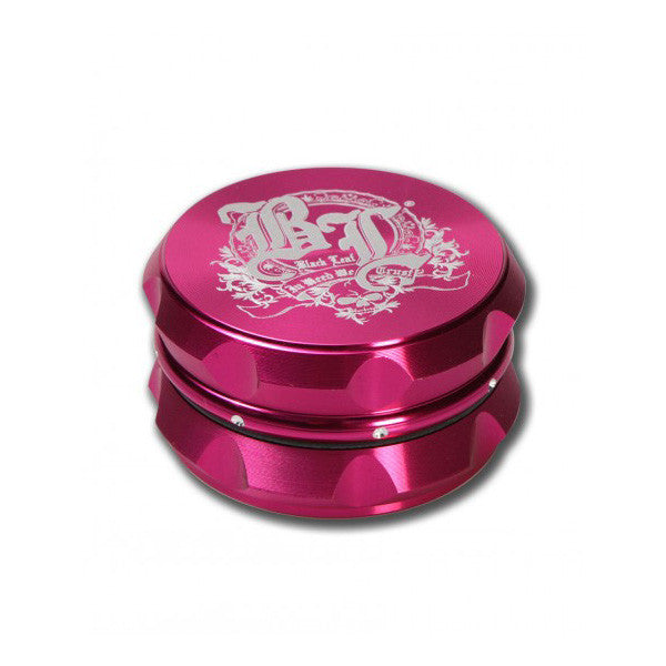 Black Leaf Crown Grinder 55mm - 2 part Pink