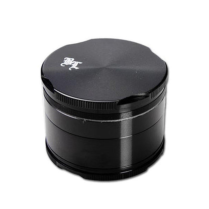 Black Leaf Edge Aluminium Grinder 55mm - 4 part