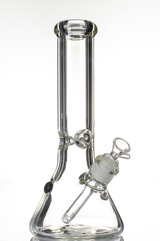 Black Leaf Glass Ice Beaker 9mm.