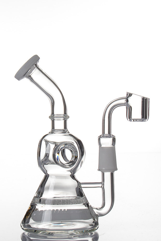Black Leaf HoneyComb Dab Rig - Quartz – Beefy's Bongs
