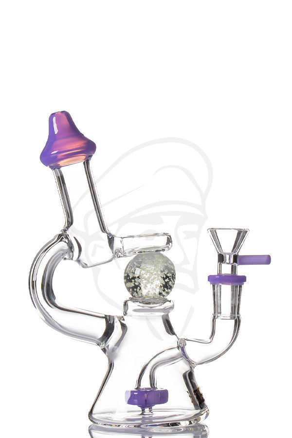 Black Leaf Rotatable Ball Mini Rig – Beefy's Bongs