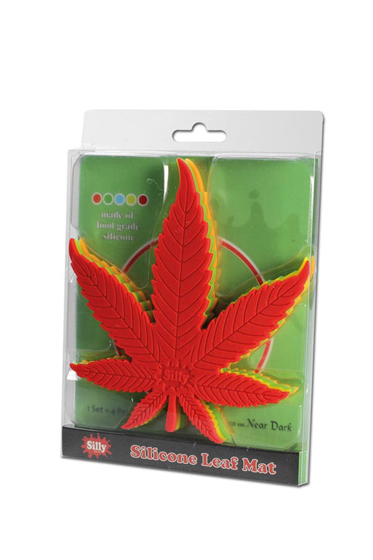 Black Leaf' 'Silly' Silicone Pad Set