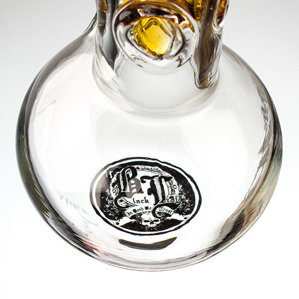 Black Leaf Glass Icebong Amber logo