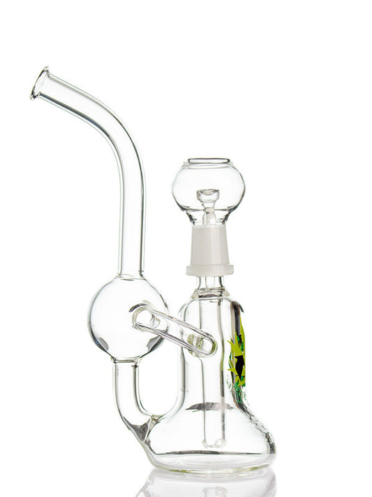 Black Leaf Recycle Bubbler 19cm dab rig