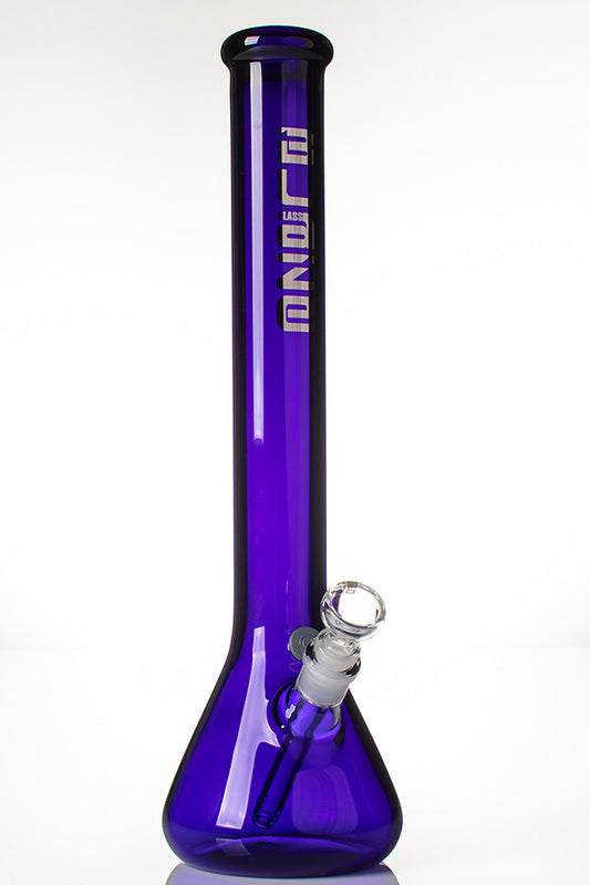Blaze Glass Beaker 'Erlkönig' Blue.
