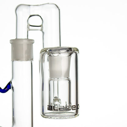 Blaze Recycler Pre-Cooler 18mm 90 degree example of use
