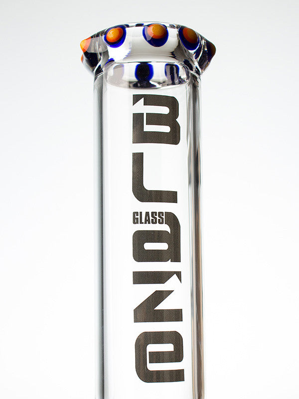 Blaze glass bong crown label