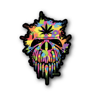 Candy Skull Sticker