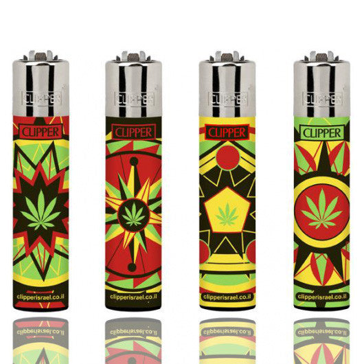 Clipper Lighter - Jamaican Mandala