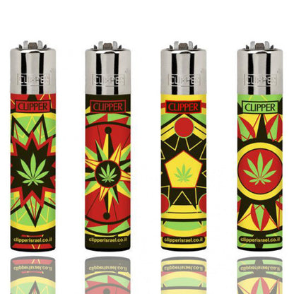 Clipper Lighter - Jamaican Mandala