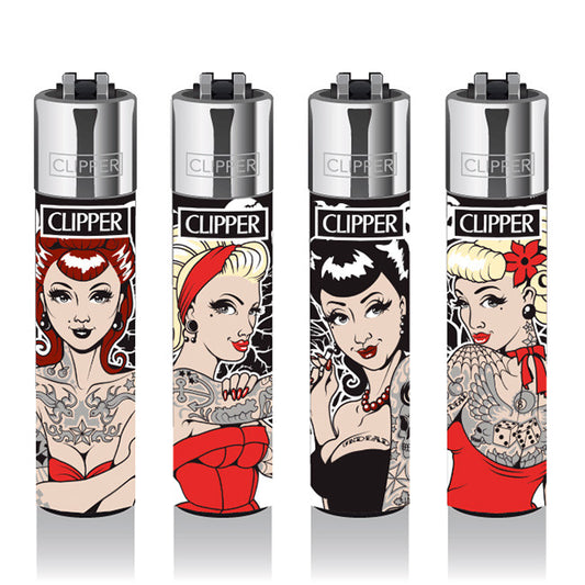 Clipper Lighter - Rockabilly Pinups