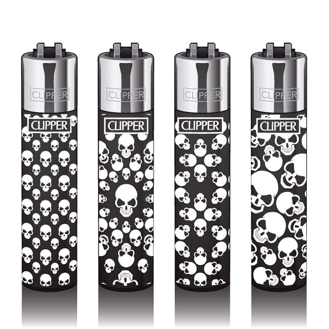 Clipper Lighter - Skulls