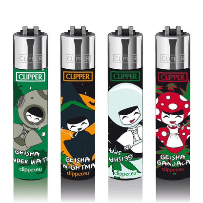 Clipper Lighter - Smokey Geisha