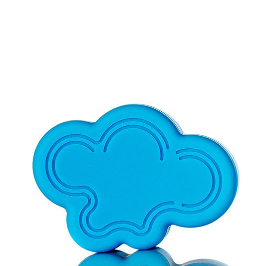 Cloud 4 Compartment Silicone Container - Blue