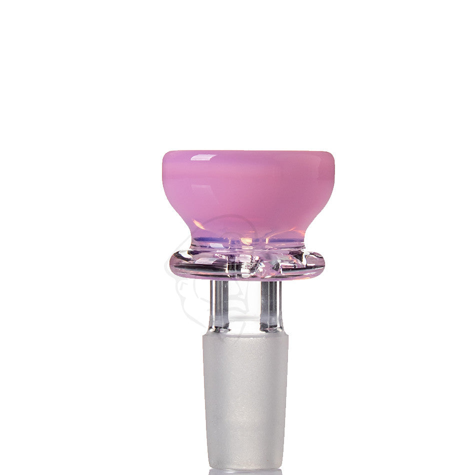 Coloured Glass Cone 14mm - Pink.