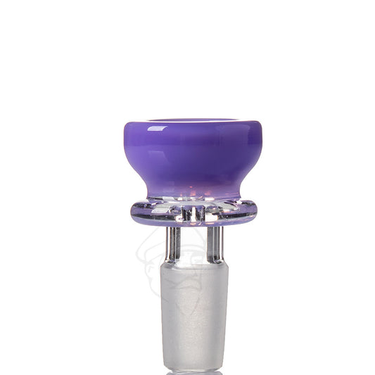 Coloured Glass Cone 14mm - Purple.