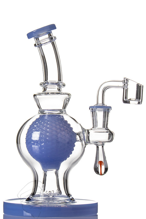 Disco Ball Dab Rig - Purple – Beefy's Bongs