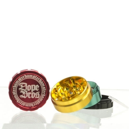 Dope Bros Grinder 50mm 4 part - Rasta