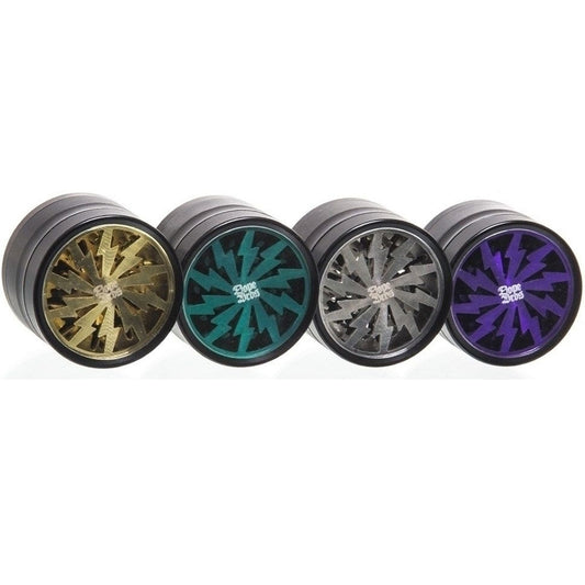 Dope Bros Lightning Grinder 63mm 4 part - colour range.