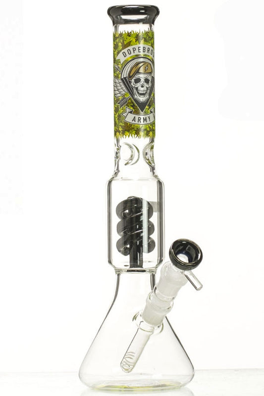 Dope Bros Spiral Perc Beaker