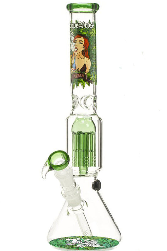 Dope Bros Tree Perc Beaker - Pretty Lady