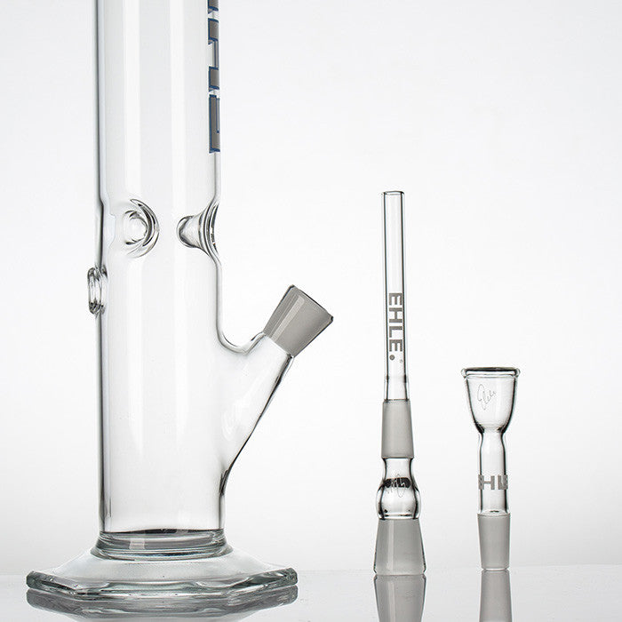 EHLE 500ml Straight Ice Frosted glass bong accessories