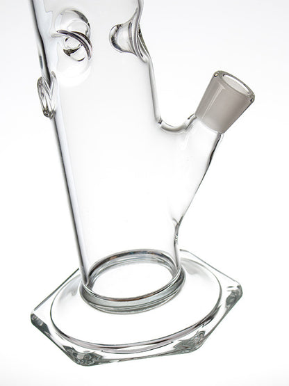 EHLE 500ml Straight Ice Frosted glass bong base