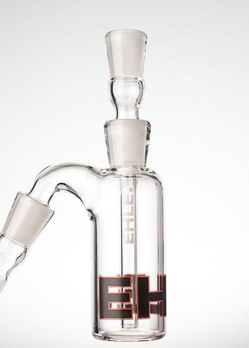 An EHLE glass Pre-Cooler 14mm with a Black label detail