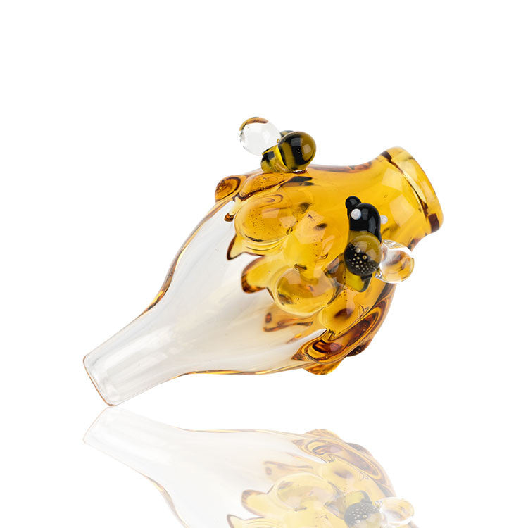 Empire Glass Bubble Carb Cap - Honey Drip.