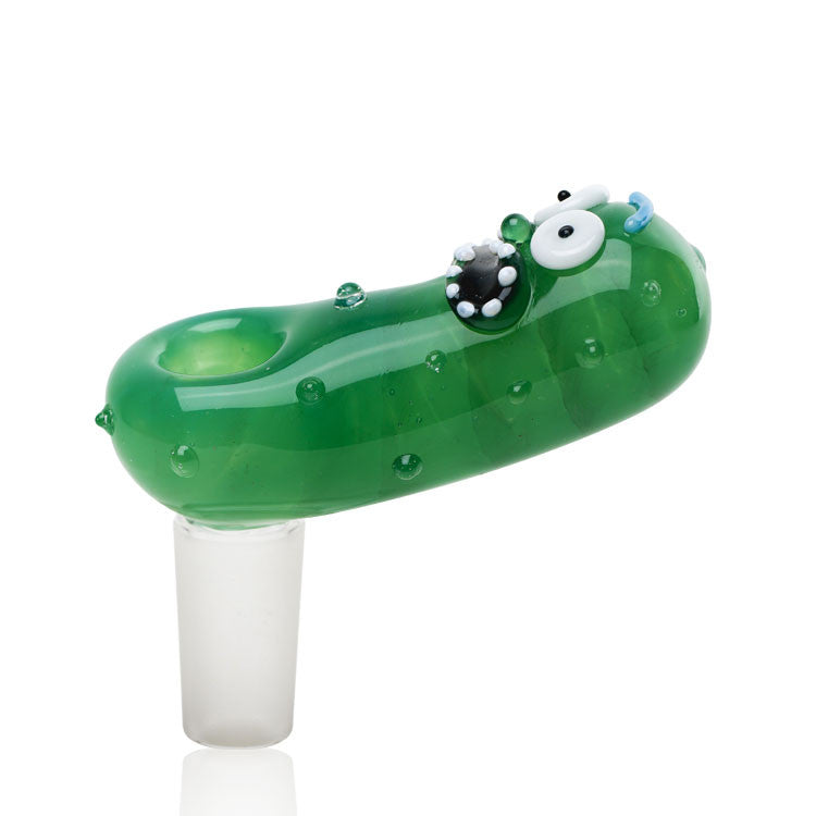 Empire Glass Cone 14.5mm Pickle Rick - side view