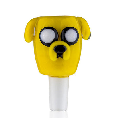 Empire Glass Cone 18.8mm Yellow Dog