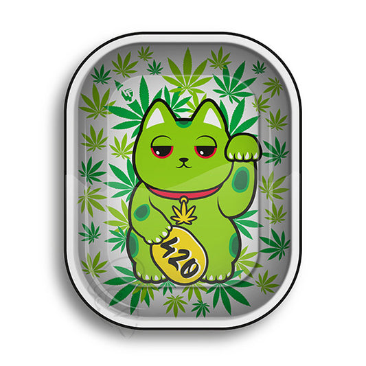FIRE-FLOW Mini Rolling Tray - Maneki Neko.