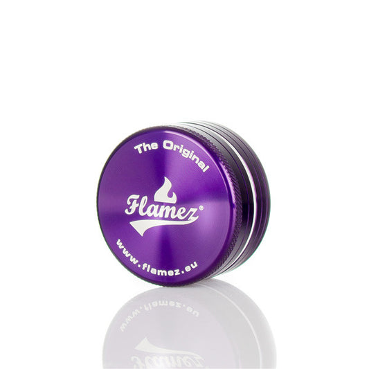 Flamez Purple Aluminium Grinder 40mm - 2 part