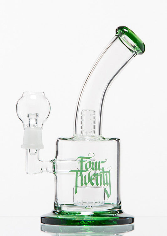 Four Twenty Saxo Bubbler - Green Ti