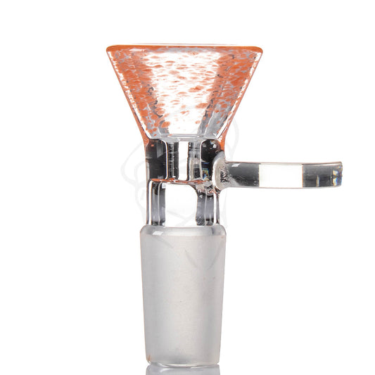 Frit Glass Cone 14mm - Orange.