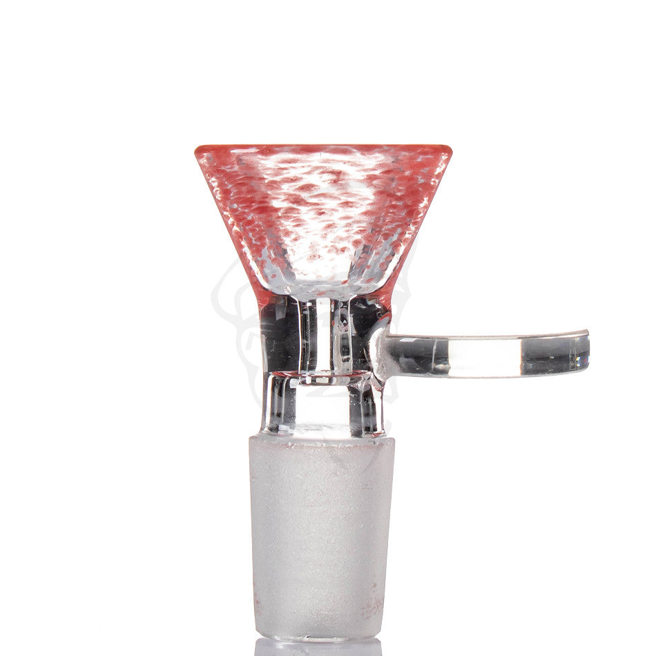 Frit Glass Cone 14mm - Red.