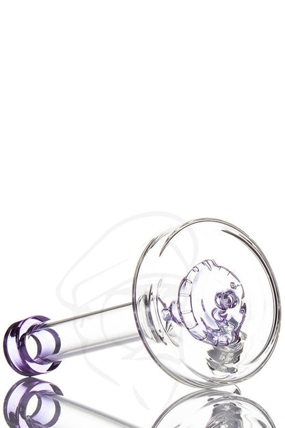 Genie Bottle Bubbler Purple - Base detail.