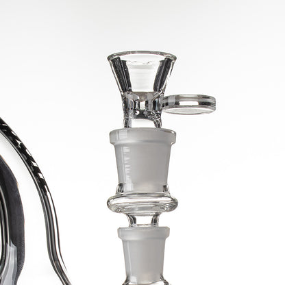 Glass Adapter 14mm Male - 18mm Female - **Example of use, accessories not included**