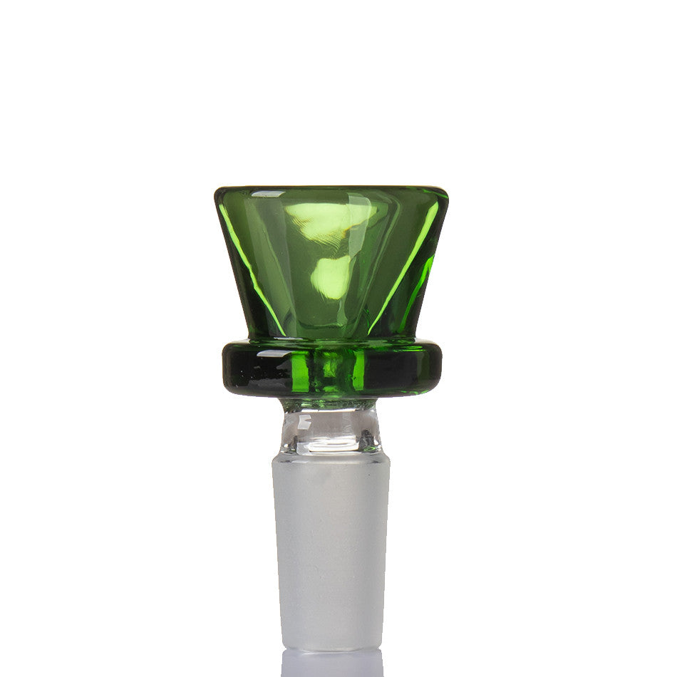 Glass Cone 14mm - Green.
