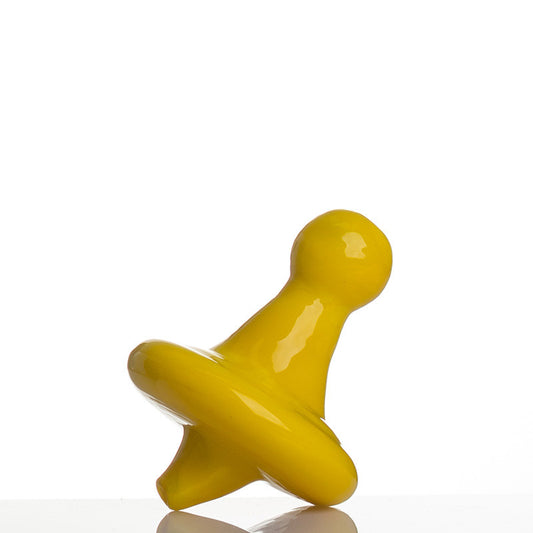 Glass Carb Cap Directional - Yellow