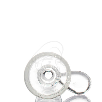 Glass Handle Bowl 14mm Female - detail view.