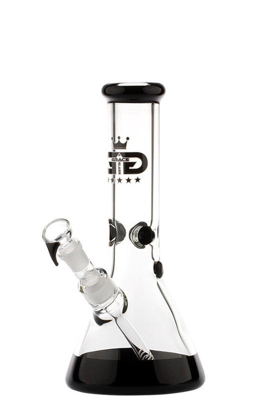 Grace Glass 9mm Beaker - Black.