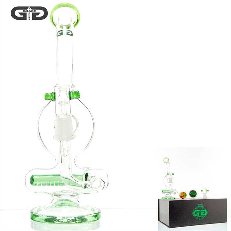 Grace Glass Nautilus Bubbler 