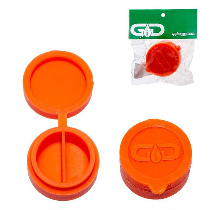 Grace Glass Silicone Container 40mm - Orange