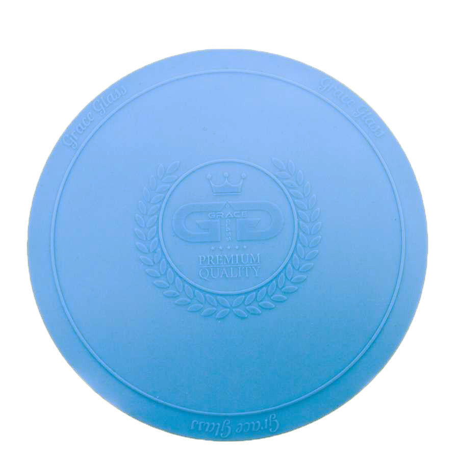 Grace Glass Silicone Pad Blue