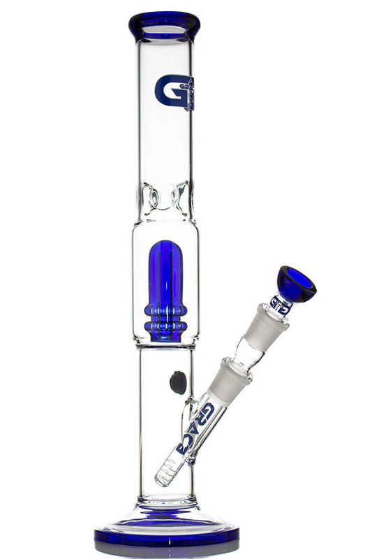 Grace Glass Cane Perculator - Blue