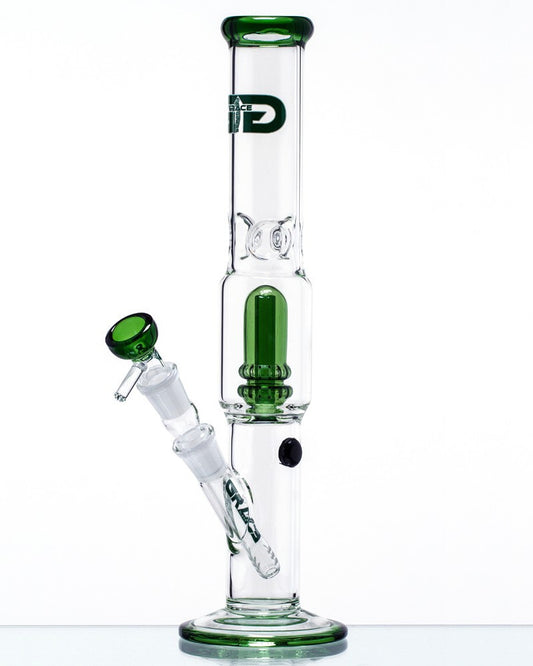 Grace Glass Cane Perculator Green Bong