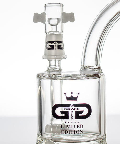 Grace Glass Limited Edition Saxo White - detail