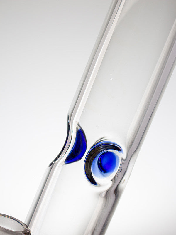 Grace Glass Twin HoneyComb Blue 7mm - detail